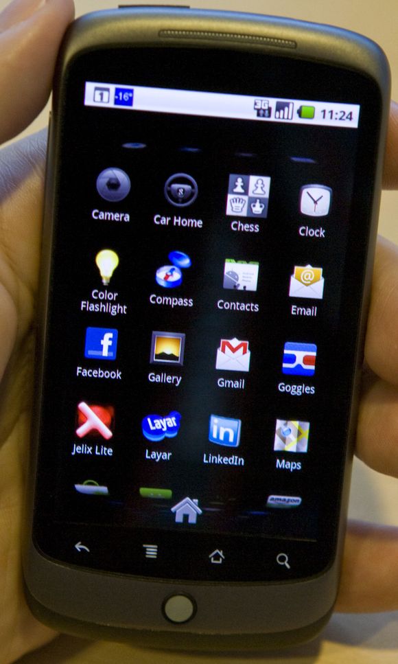 Google Nexus One produseres av HTC <i>Bilde: Per Ervland</i>
