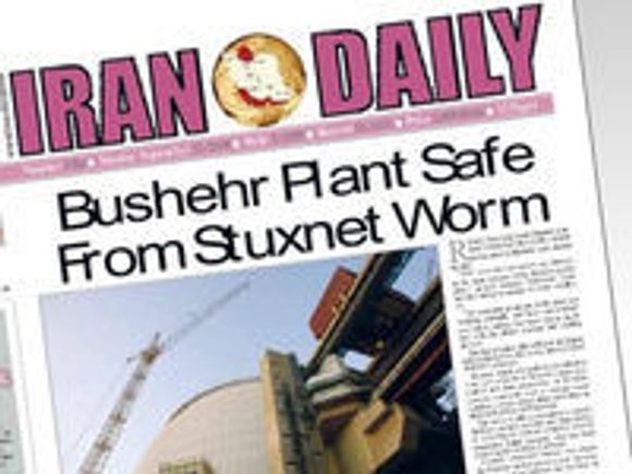 Iran innrømmet tidlig at Stuxnet hadde smittet kjernekraftanleggetsom er under bygging i Bushehr. Landet har ikke åpent koplet problemene de erkjenner å ha hatt i urananrikningsanlegget i Natanz med Stuxnet.