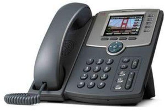 Ciscos IP-telefon SPA525G har både nyttige og underholdende funksjoner.
