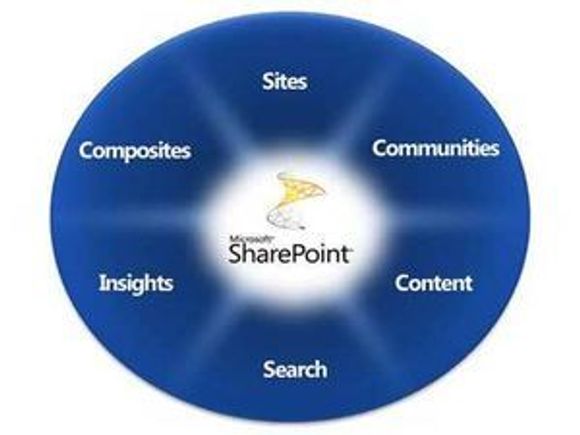Microsoft Sharepoint er blant selskapets aller viktigste produkter, blant annet med tanke på tjenester gjennom nettskyen. <i>Bilde: Microsoft</i>