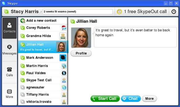 Skype 1.0 beta for MIDs