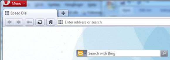 Bing er nå hovedsøkemotor i Operas hurtigstartfunksjon, den såkalte «speed dial».