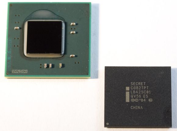 Pine Trail, tokjernede Intel Atom-prosessorer beregnet for netbooks. <i>Bilde: Intel</i>