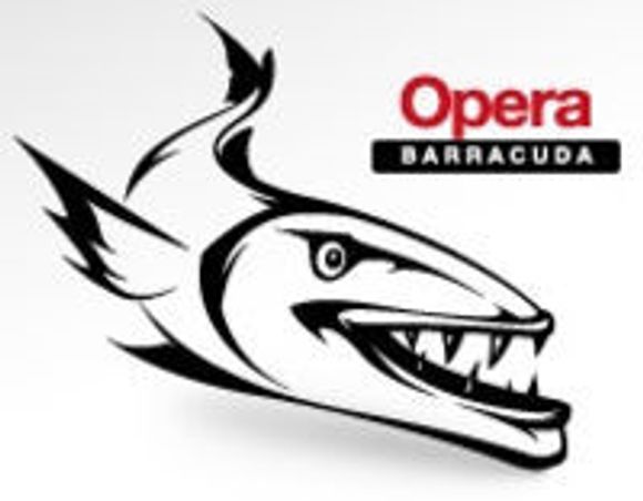 Logoen for Barracuda-utgaven av Opera <i>Bilde: Opera Software</i>