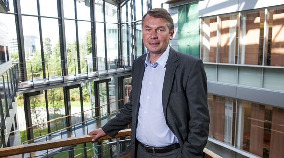 Accenture, med Roy Grønli i spissen, har 1 000 ansatte i Norge, og de fleste er plassert på Fornebu. <i>Bilde: Per Ervland</i>