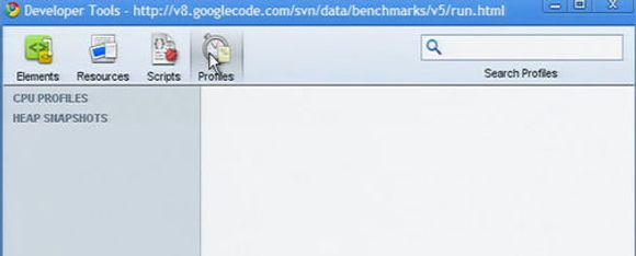 Utsnitt av utviklerverktøyene i Google Chrome.