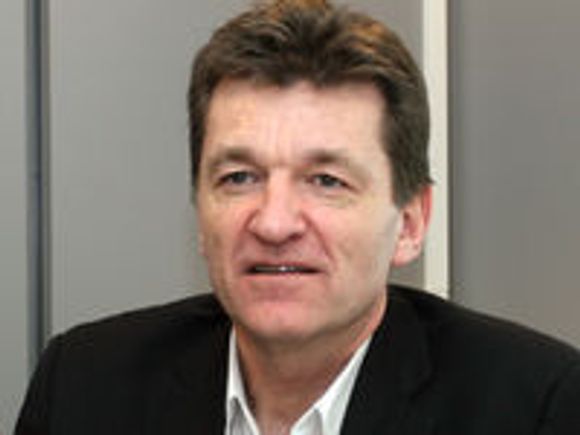 Helge Dahl, teknisk sjef for Alcatel-Lucents virksomhet i Norgen og Baltikum. <i>Bilde: Marius Jørgenrud</i>