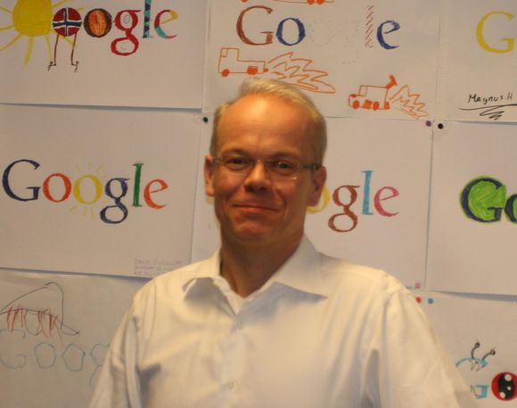 Jan Grønbech i Google Norge mener det er bra med flere aktører i det norske søkemarkedet. <i>Bilde: Marius Jørgenrud</i>