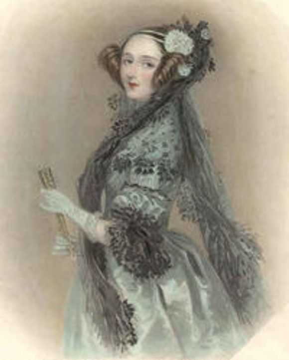 Grevinne Ada Augusta Lovelace er anerkjent som historiens første programmerer.