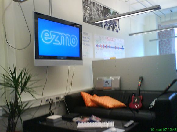 I lokaler som dette hadde Ezmo-folkene det rett og slett for godt. <i>Bilde: Paul Lamere</i>