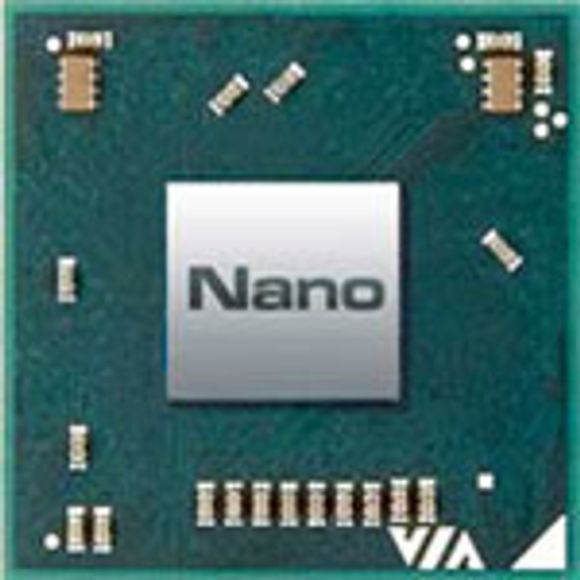 Dagens Nano-prosessor fra Via. <i>Bilde: Via Technologies</i>