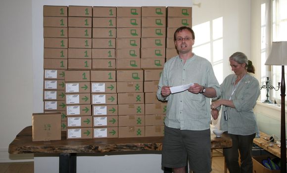 Håkon Wium Lie bestilte 100 OLPC-maskiner.