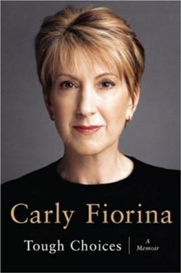 I likhet med Barack Obama, skrev Carly Fiorina en selvbiografi før hun kastet seg inn i politikken.