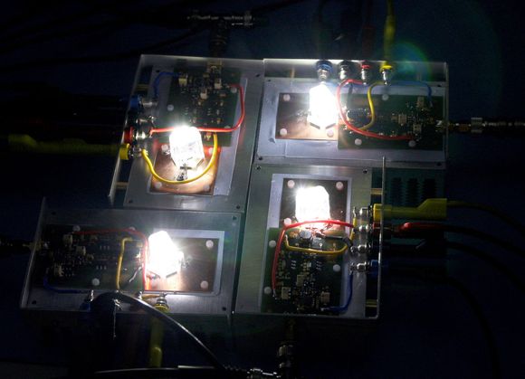 Siemens lager trådsløst datanettverk av LED-er <i>Bilde: Siemens</i>