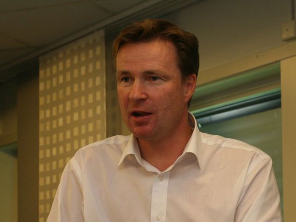 Administrerende direktør Per Hove i Oracle Norge <i>Bilde: Marius Jørgenrud</i>