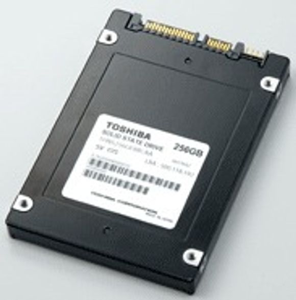 256 GB SSD fra Toshiba
