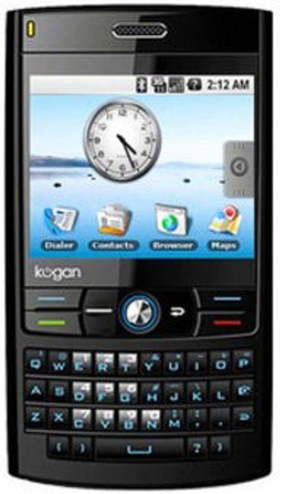 Australske Kogan er andre selskap ut med mobiltelefon basert på Google Android.