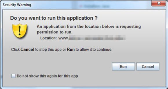 En slik advarsel får brukerne av BankID når de bruker Java 7 update 11 og besøker for eksempel nettbanken.