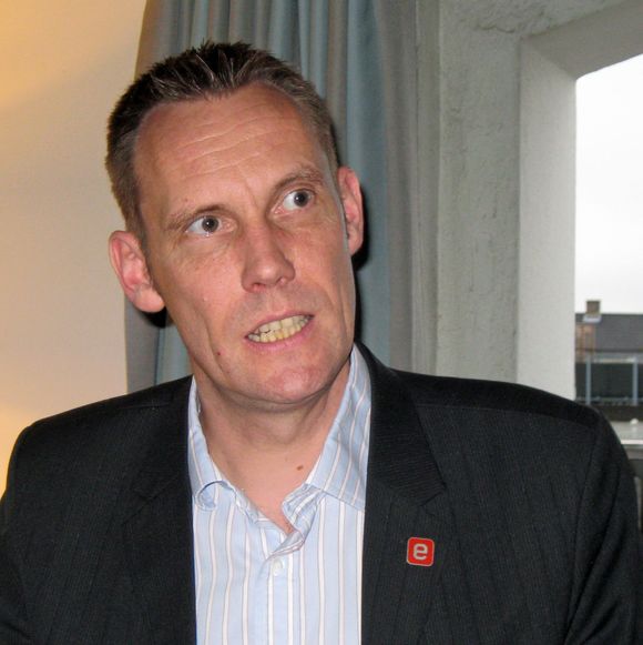 Erik Abildsgaard Knudsen er produkt- og utviklingsdirektør for e-Boks. <i>Bilde: Harald Brombach</i>