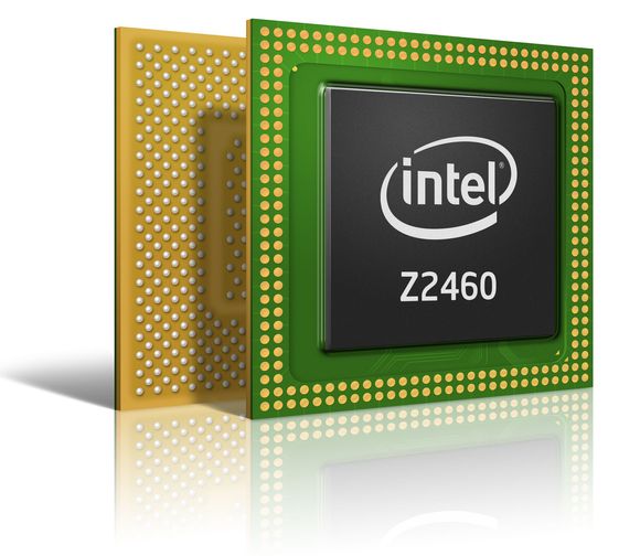 Intel Atom Z2460-prosessor. <i>Bilde: Intel</i>