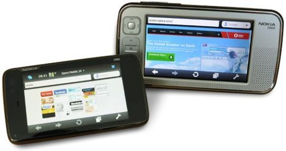 Opera Mobile 10 for Maemo på Nokia N900 og N800 <i>Bilde: Opera Labs</i>