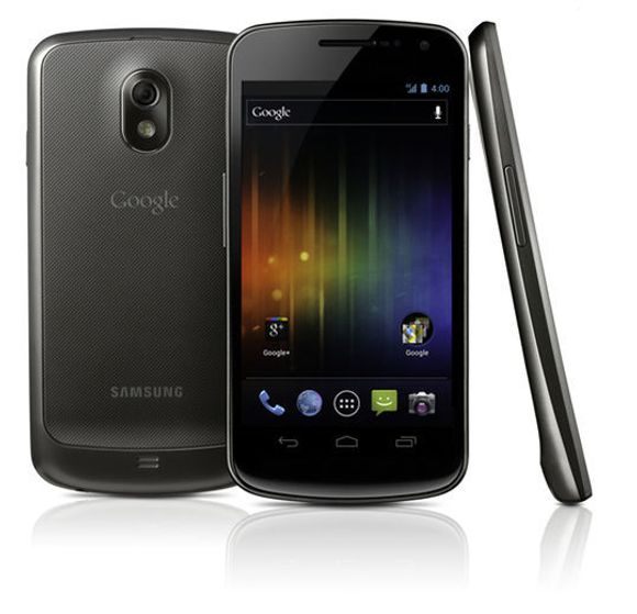 Samsung Galaxy Nexus med Android 4.0. <i>Bilde: Samsung</i>