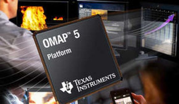 Texas Instruments tjener ikke nok på OMAP-brikkene som brukes i smarttelefoner og nettbrett. Nå vil de kutte i satsningen. <i>Bilde: TI</i>