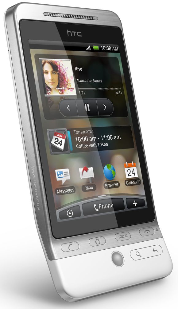 HTC Hero <i>Bilde: HTC</i>