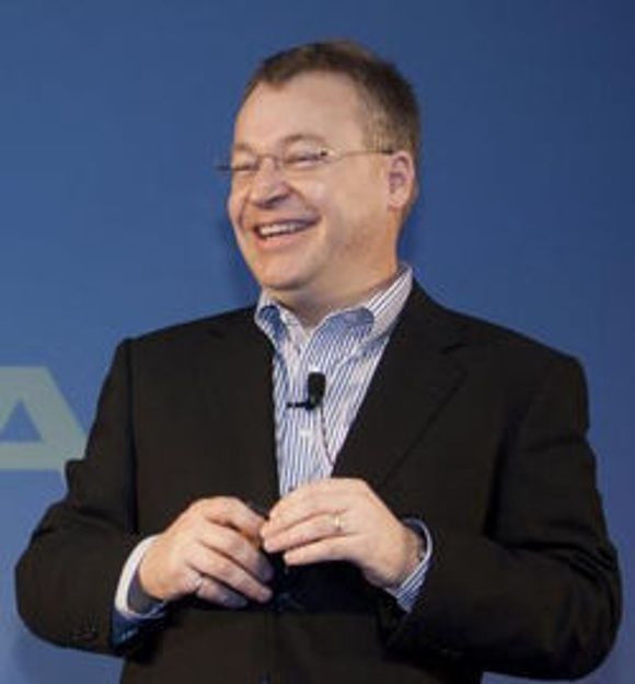 Nokia-sjef Stephen Elop. <i>Bilde: Nokia</i>