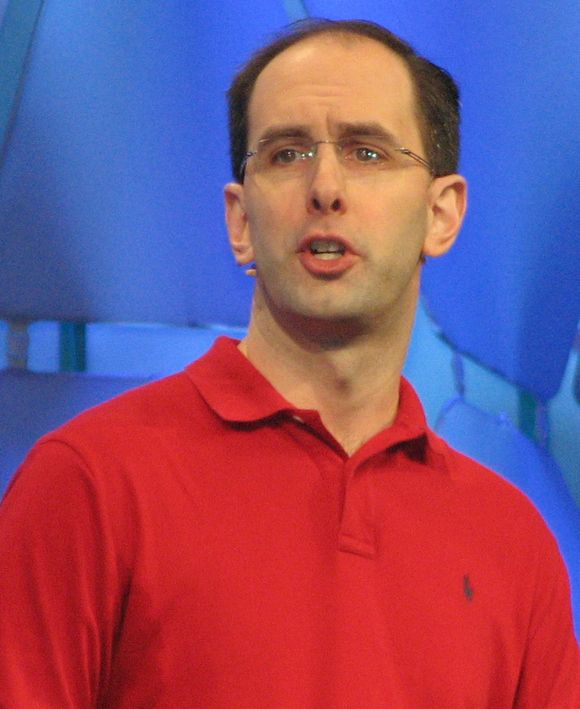 Microsofts Scott Guthrie under PDC i Los Angeles i 2009. <i>Bilde: Harald Brombach</i>