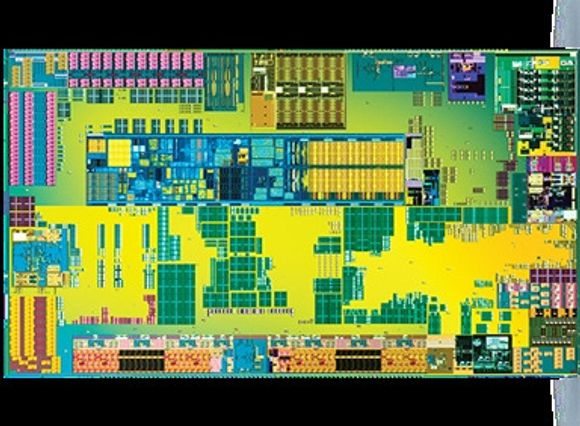 Innmaten i Intel Atom Z670. <i>Bilde: Intel</i>