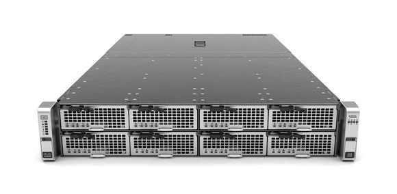 Den nye M-serien fra Cisco har en prislapp som starter på rundt en million kroner for et fullspekket serversystem. <i>Bilde: Cisco</i>