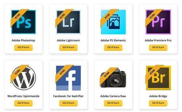 Utdannet.no spesialiserer seg på Adobe-programmer, men tilbyr også andre typer kurs.
