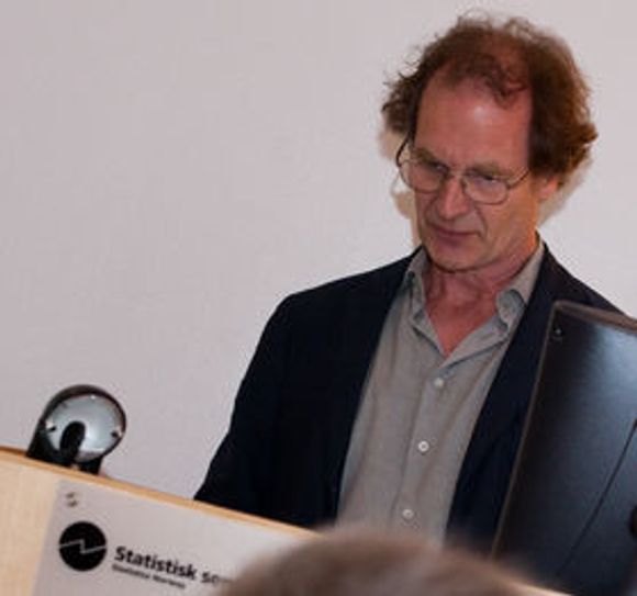 Jan Bruusgaard i SSB. <i>Bilde: Marius Jørgenrud</i>