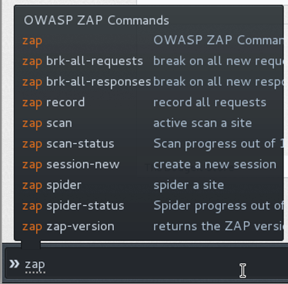 OWASP ZAP-kommandoer gjort tilgjengelige i Firefox via Plug-n-Hack-protokollen. <i>Bilde: Mozilla</i>