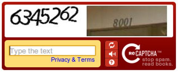 Captchaer med tall i stedet for bokstaver er helt sikkert enklere å løse enn , både for mennesker og maskiner, men ifølge Google vil maskinene aldri se denne typen captchaer fra selskapets reCaptcha-tjeneste. <i>Bilde: Google</i>