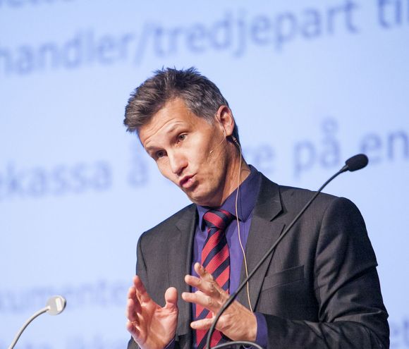 SKUFFET: Datatilsynets direktør Bjørn Erik Thon etterlyser mer åpenhet fra norske nettstedeiere. <i>Bilde: Per Ervland</i>