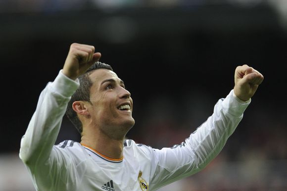 Real Madrids superstjerne Cristiano «RonalDOS» eller Ronaldo som han er mest kjent som. <i>Bilde: Action press/All Over Press</i>