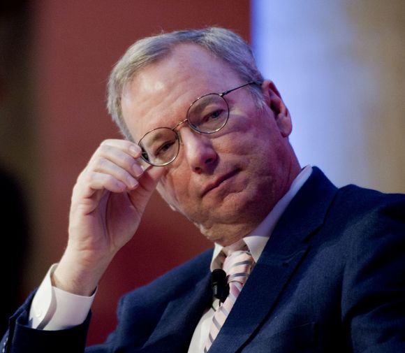 Eric Schmidt <i>Bilde: REX/AGF s.r.l./All Over Press</i>