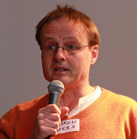 Teknologidirektør i Opera Software, Håkon Wium Lie. <i>Bilde: Harald Brombach</i>
