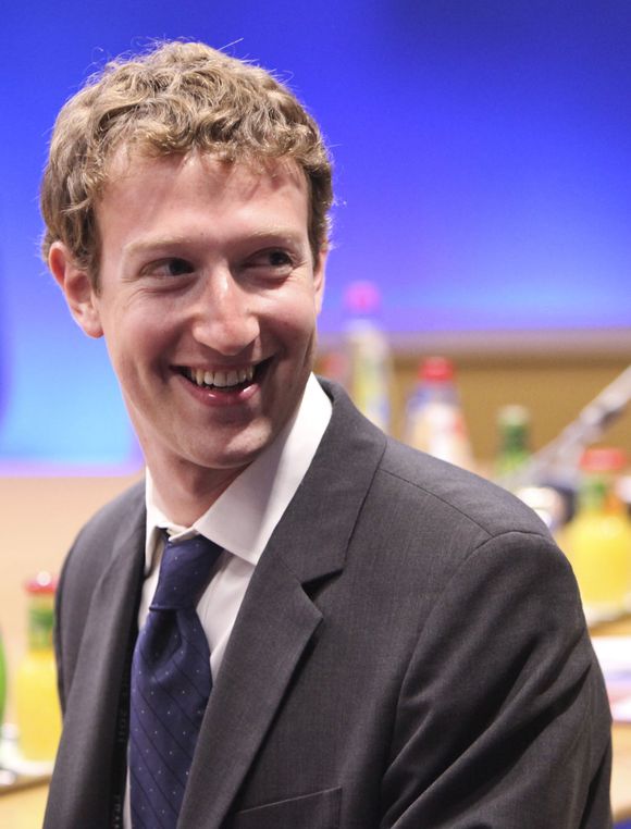 Facebook-sjef Mark Zuckerberg har liten grunn til bekymring. <i>Bilde: REX/All Over Press</i>