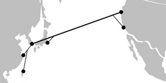 NCP (New Cross Pacific) skal være operativ i fjerde kvartal 2015. <i>Bilde: Submarinenetworks.com</i>