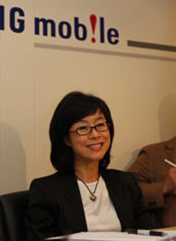 Global markedsdirektør for Samsungs mobilvirksomhet, Younghee Lee. <i>Bilde: Samsung</i>