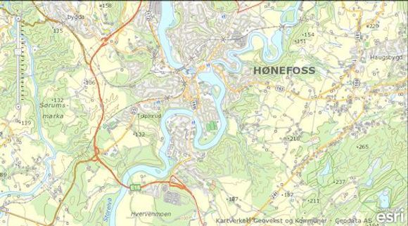 N50 gir som betegnelsen antyder et detaljnivå ned til Norge i oppløsning 1:50.000. Statens kartverk har langt mer detaljerte kart, men det skal fortsatt koste penger å benytte. <i>Bilde: Geodata</i>