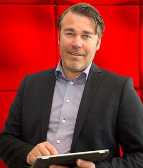 Johan Zetterstrøm er sjef for svenske Projectplace. <i>Bilde: Magnus Brøyn</i>