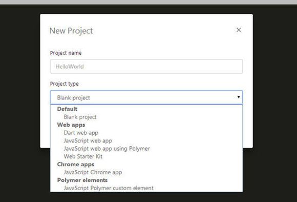 Chrome Dev Editor installeres i Chrome eller Chrome OS og kan brukes til å lage en rekke ulike applikasjonstyper basert på blant annet webstandarder og eventuelt Dart. <i>Bilde: digi.no</i>