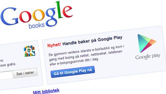 Google bekrefter nå selv at de lanserer salg av e-bøker i Norge.