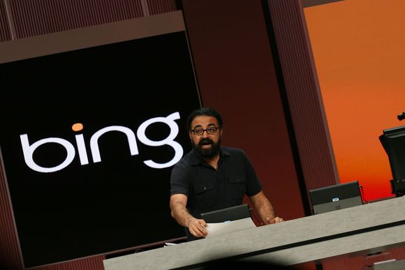 Gurdeep Singh Pall er Microsofts direktør for Bing. <i>Bilde: Marius Jørgenrud</i>