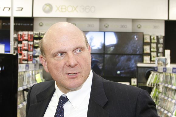 Madden er Steve Ballmers favorittspill på X-Box. - Det er det ene spillet jeg kan spille med ungene mine uten å bli drept, sa Steve Ballmer til digi.no. <i>Bilde: Anders Brenna</i>