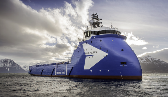 Blue-Queen fra Ulstein er ett av skipene som har dukket opp i avtalene mellom polske og nordkoreanske selskaper. <i>Foto: Ulstein</i>